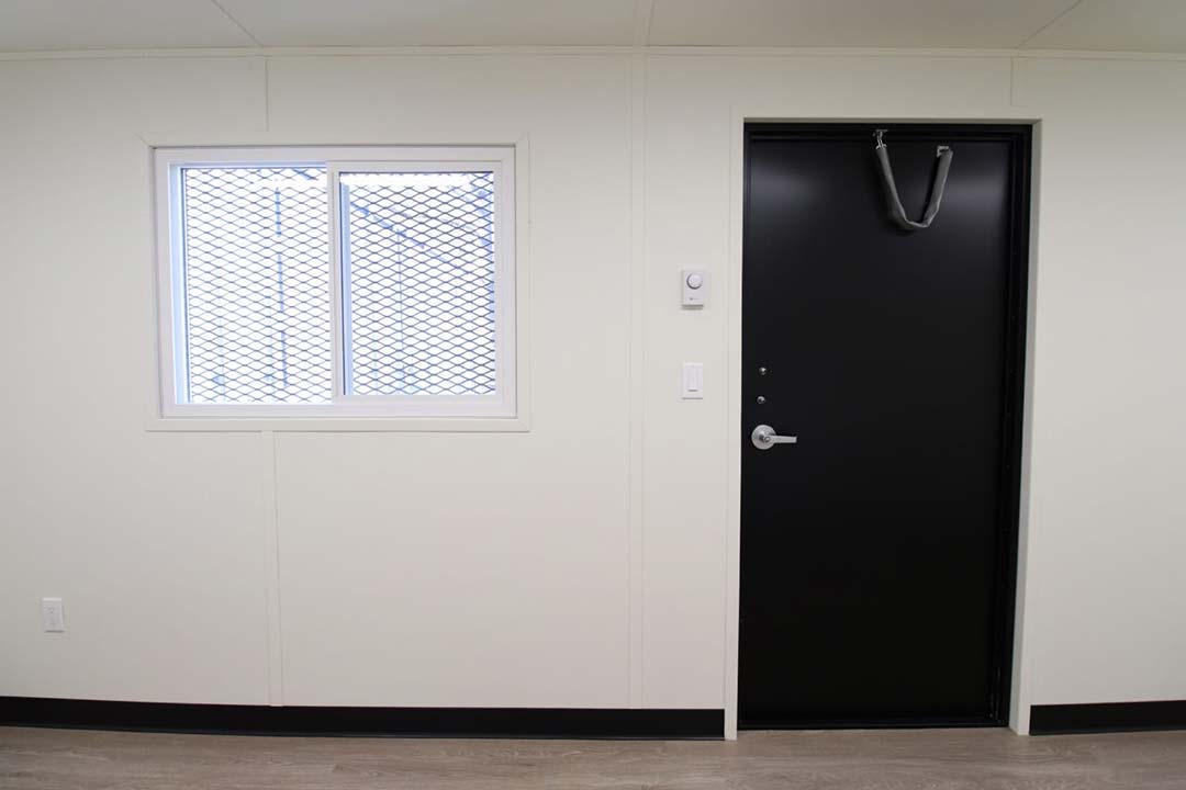 20’ Office CUBE – Vinyl Drywall Finished - Container Systems Australia