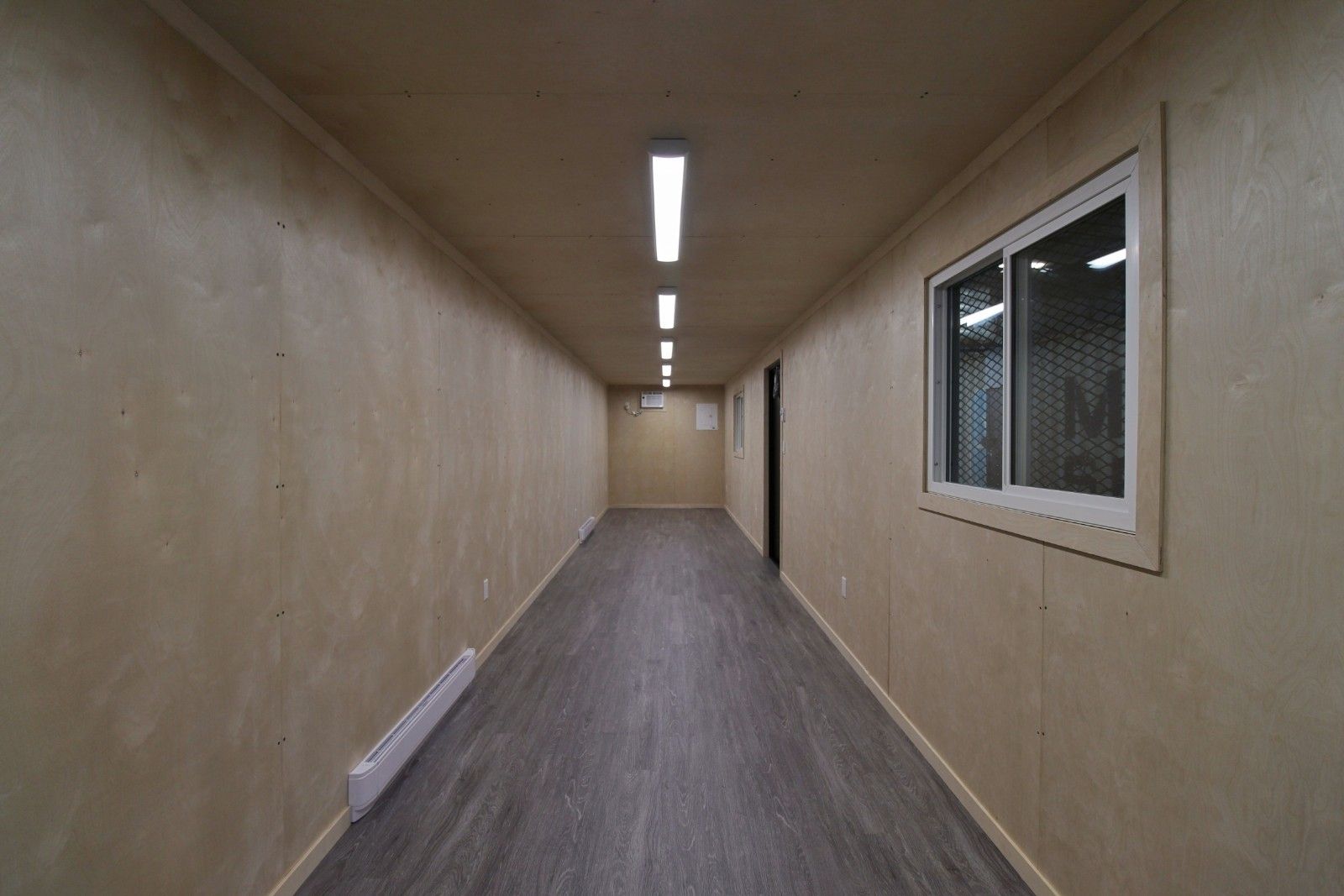 40’ Office CUBE – Wood Finished - Container Systems Australia