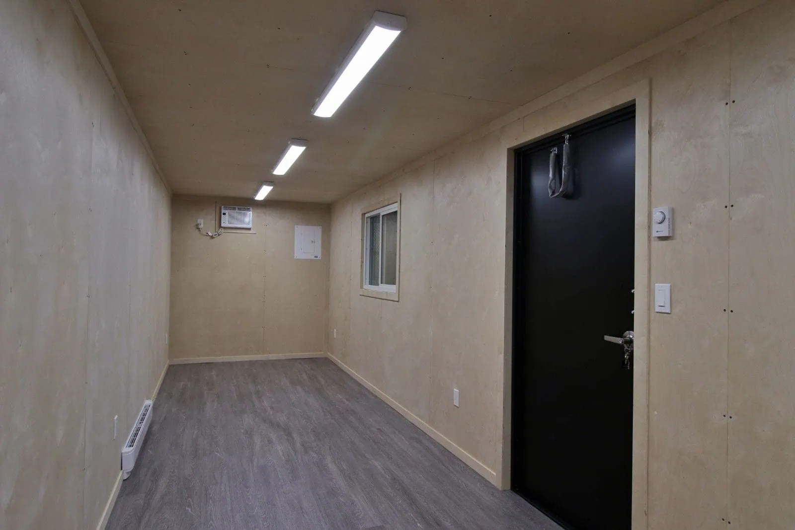 40’ Office CUBE – Wood Finished - Container Systems Australia