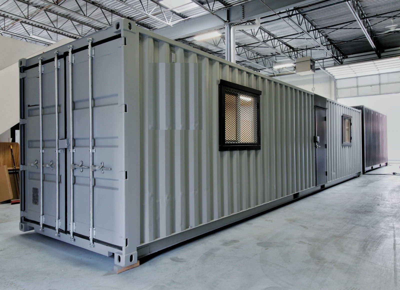 40’ Office CUBE – Wood Finished - Container Systems Australia