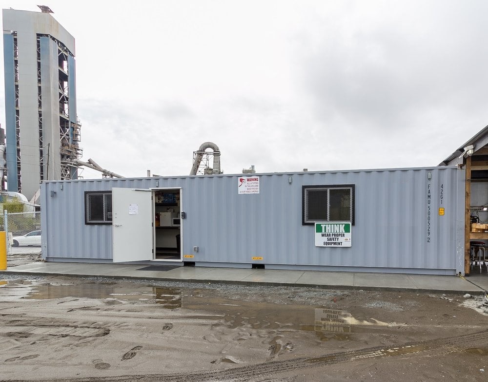 40’HC Office CUBE – Vinyl Drywall Finished - Container Systems Australia