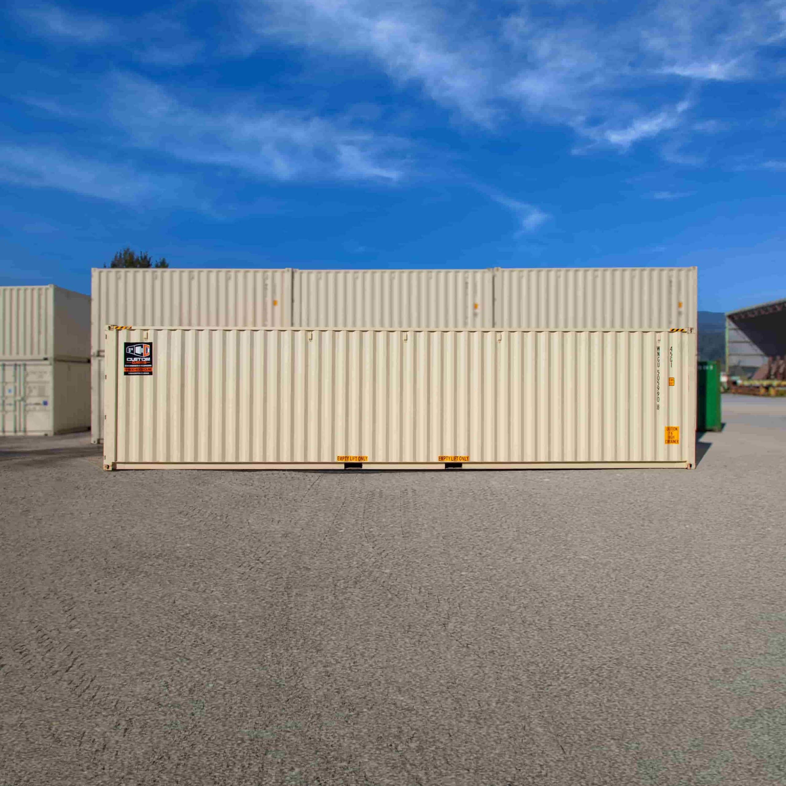 40’HC New (1-trip) Shipping Container - Container Systems Australia