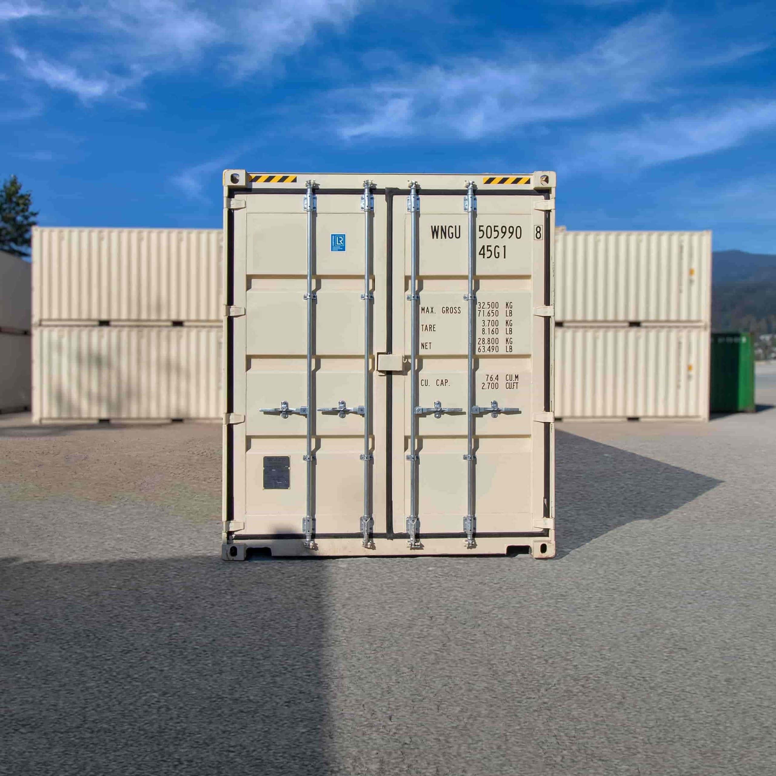 40’HC New (1-trip) Shipping Container - Container Systems Australia