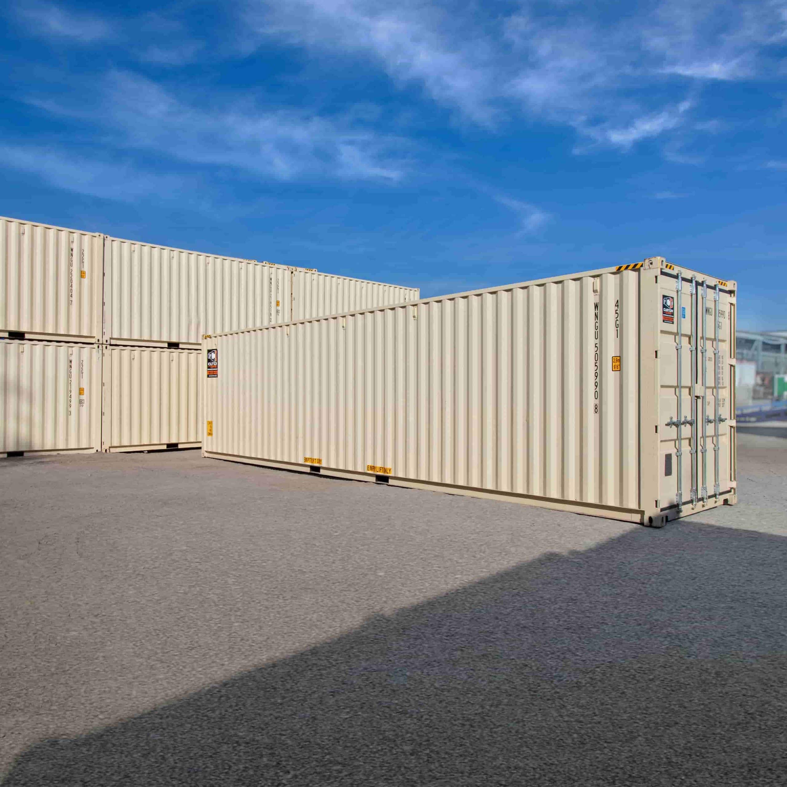 40’HC New (1-trip) Shipping Container - Container Systems Australia