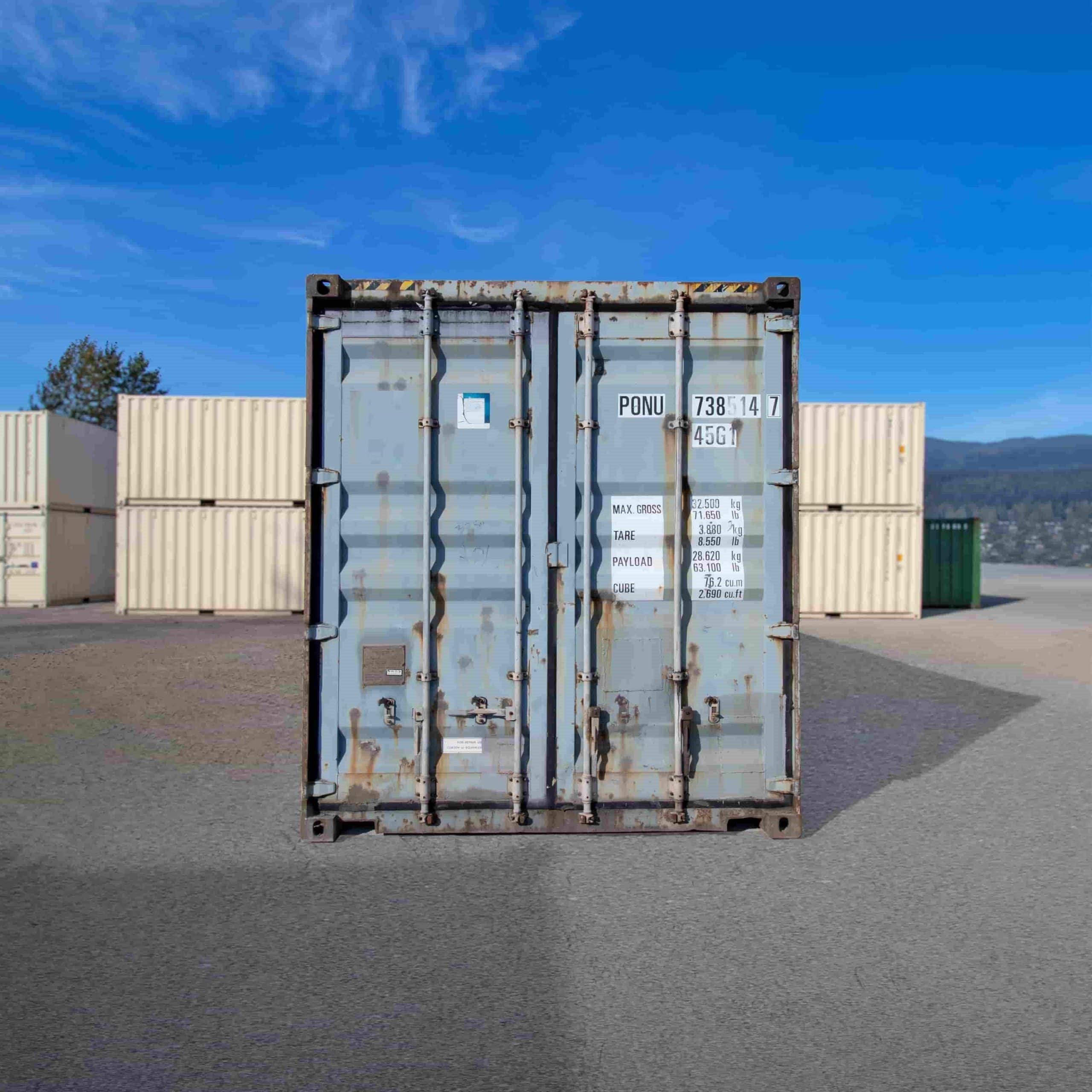 40’HC Used Shipping Container - Container Systems Australia