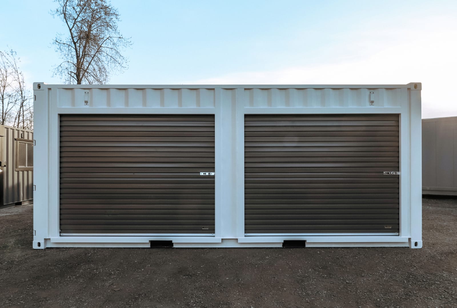 20′ Shipping Container + (2)  8′ Rollup Doors - Container Systems Australia