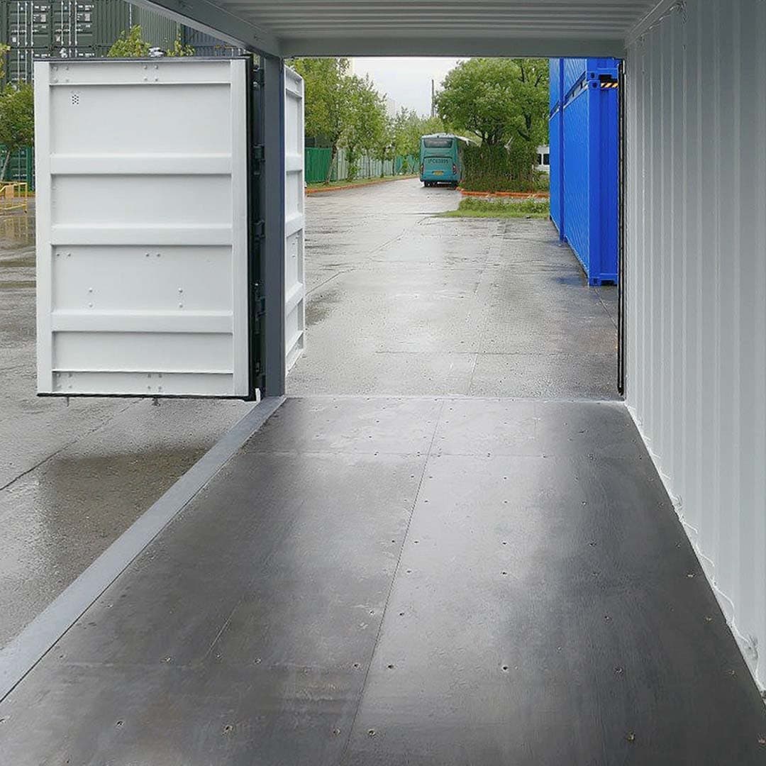 20’ New (1-trip) “Openside” Shipping Container - Container Systems Australia