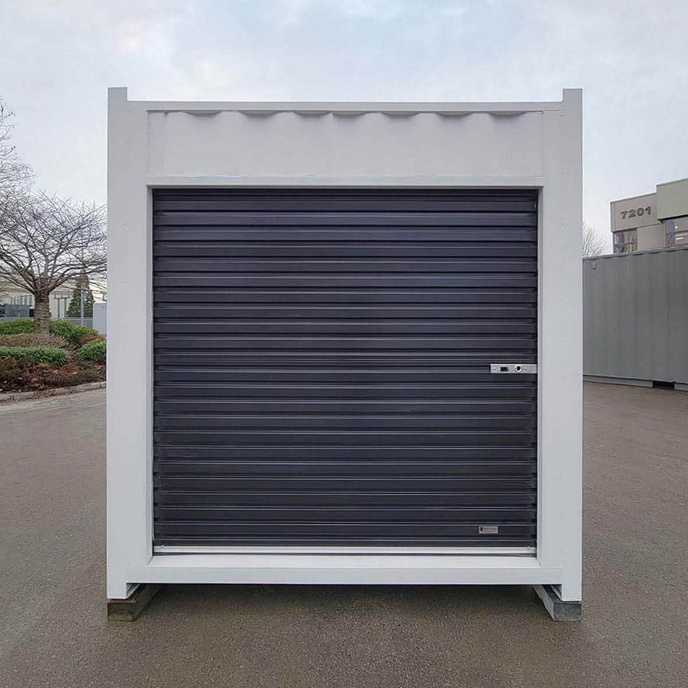 10’ “Cut Down” Used Container + Rollup - Container Systems Australia