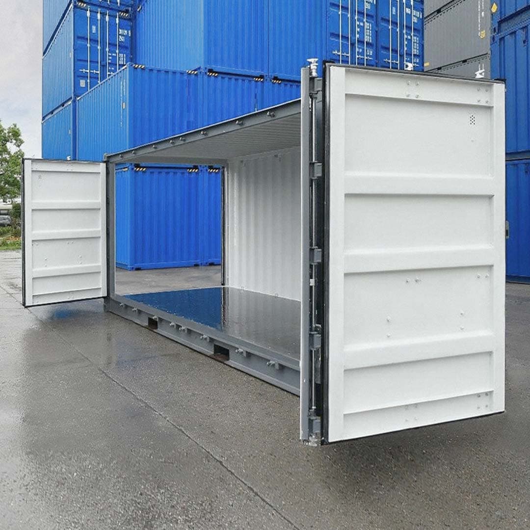 20’ New (1-trip) “Openside” Shipping Container - Container Systems Australia