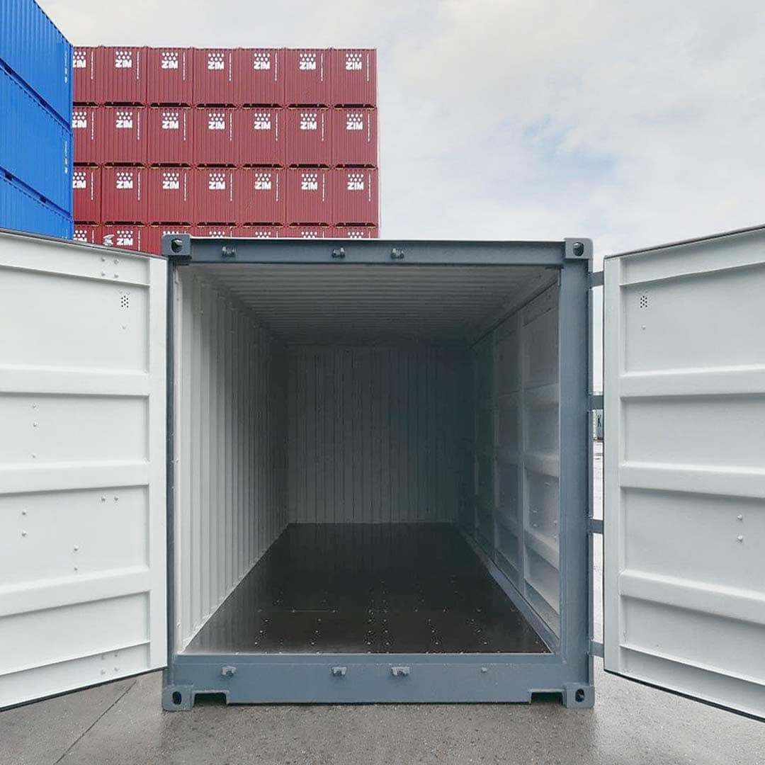 20’ New (1-trip) “Openside” Shipping Container - Container Systems Australia