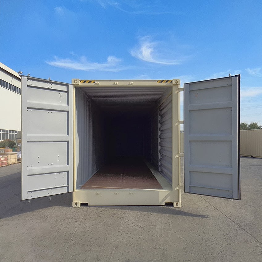 40’HC New (1-trip) “Openside” Shipping Container - Container Systems Australia