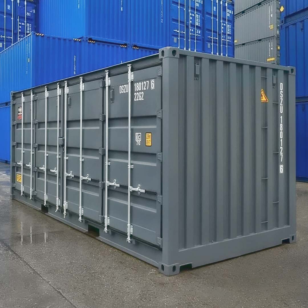 20’ New (1-trip) “Openside” Shipping Container - Container Systems Australia