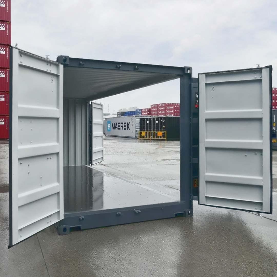20’ New (1-trip) “Openside” Shipping Container - Container Systems Australia