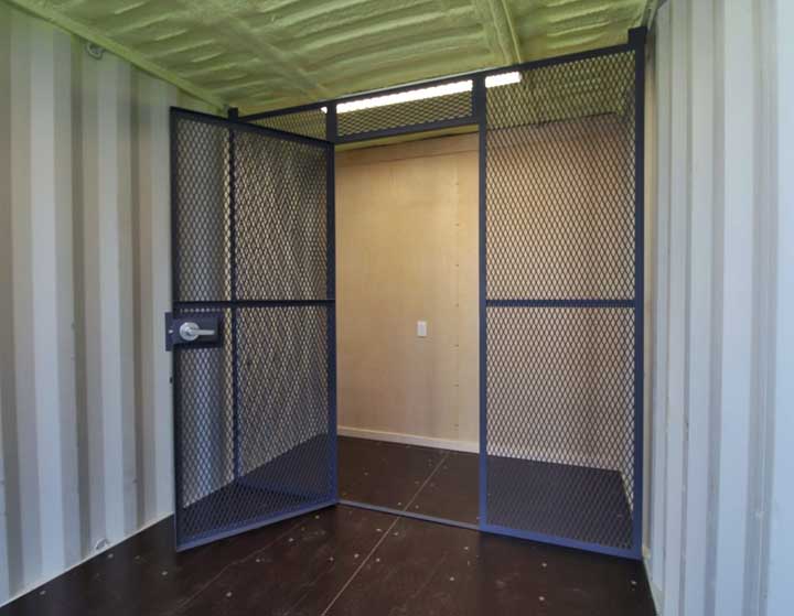 7′ Office Container + Storage Locker - Container Systems Australia