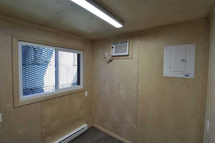 7′ Office Container + Storage Locker - Container Systems Australia