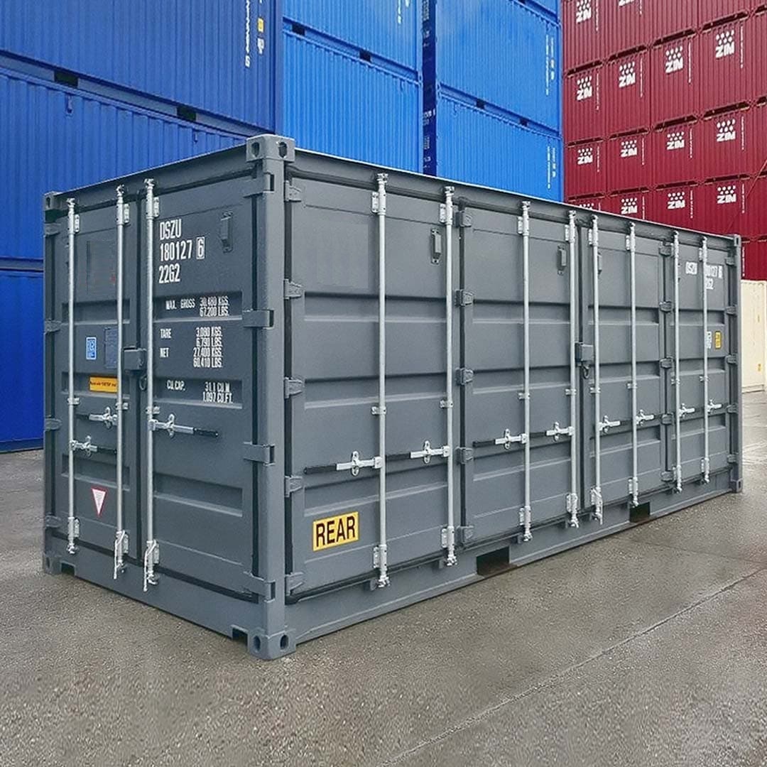 20’ New (1-trip) “Openside” Shipping Container - Container Systems Australia