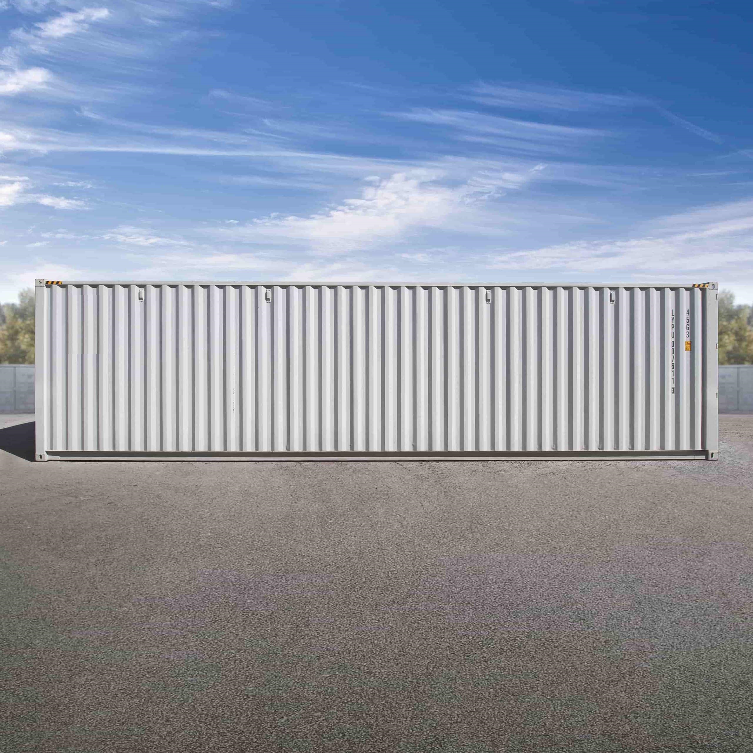 40’HC New (1-trip) Shipping Container with 4 x Side Doors - Container Systems Australia