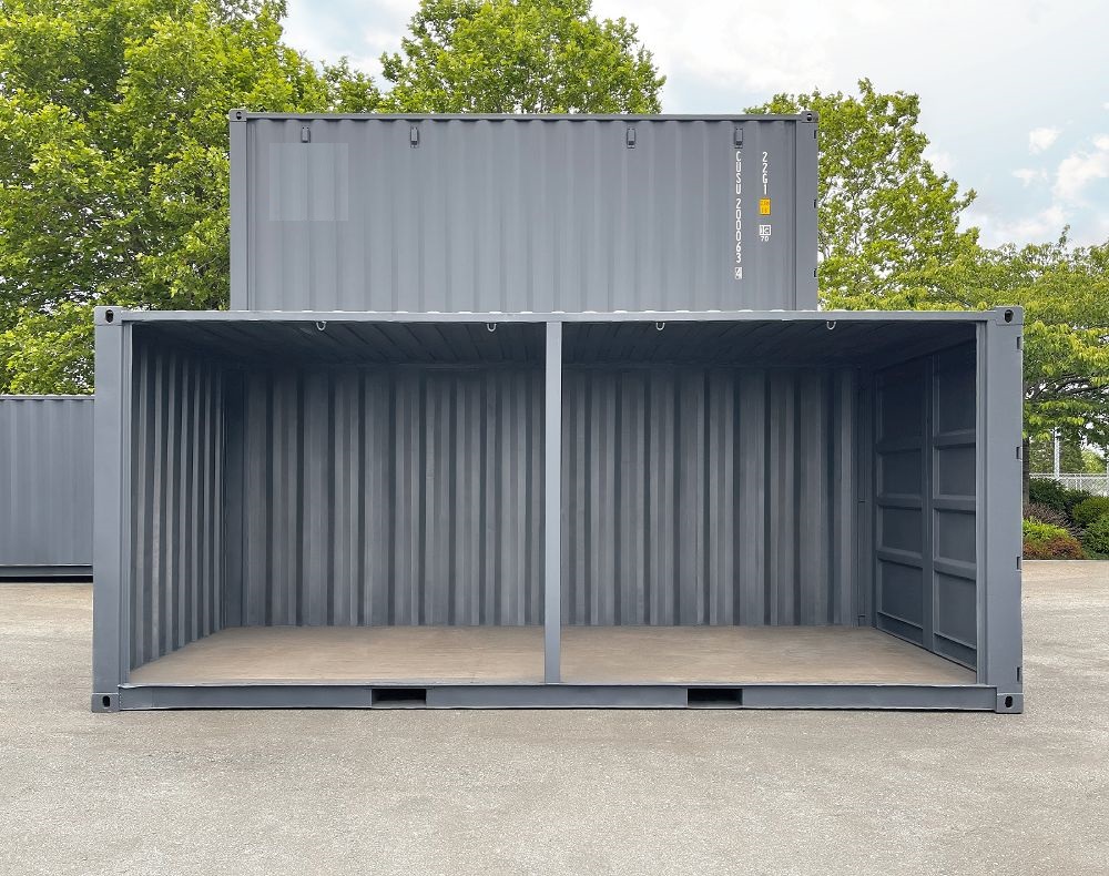20’ Used “Open Face” Shipping Container - Container Systems Australia
