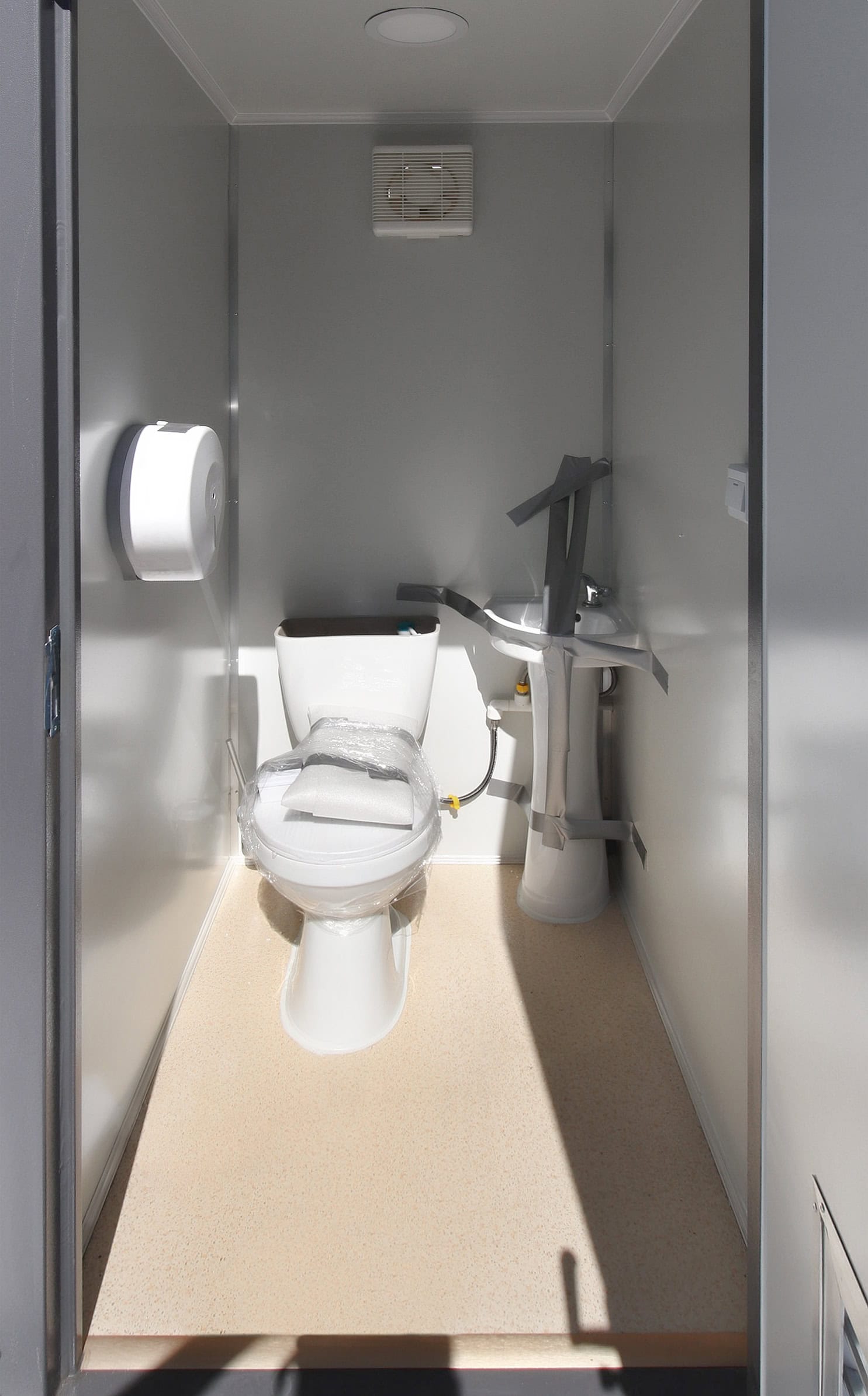 M&B | Double Stall Portable Washroom - Container Systems Australia