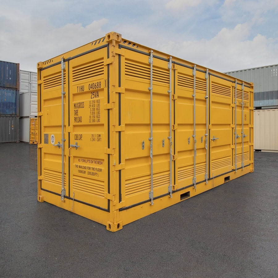 20’HC Openside Containment Cube - Container Systems Australia