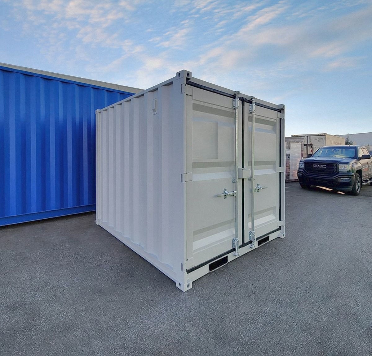 8’ “MINI CUBE” New Shipping Container - Container Systems Australia