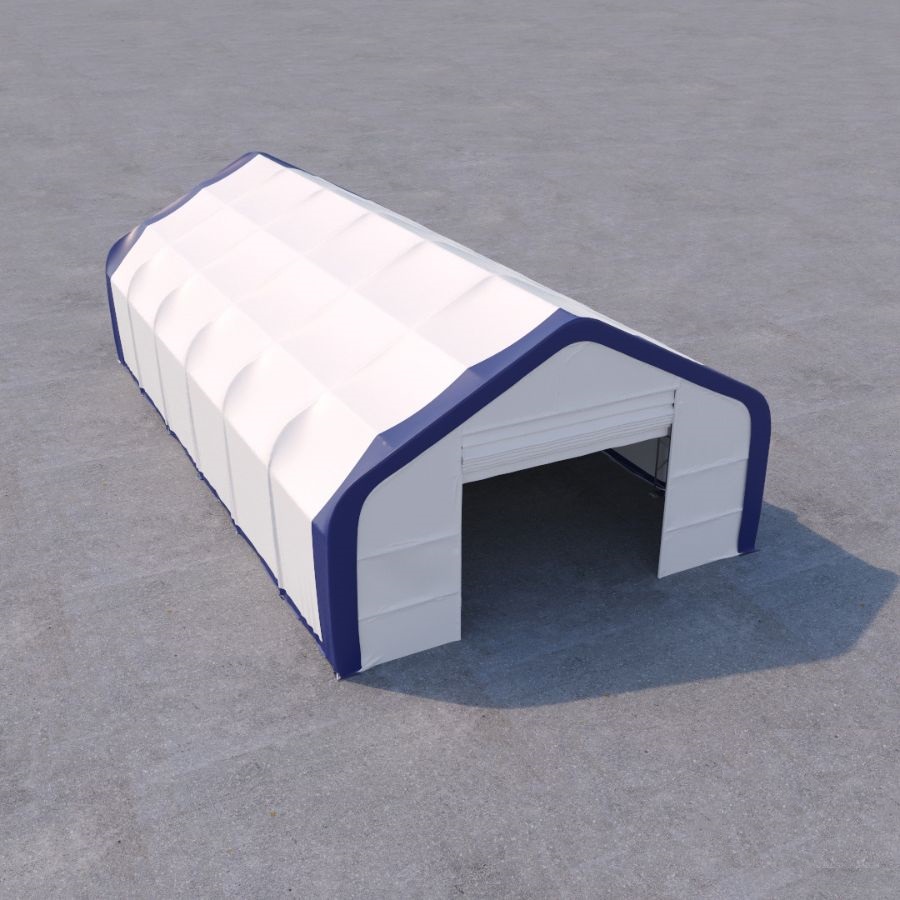 Dual Truss Storage Shelter (30′ x 60′ x 20′) - Container Systems Australia