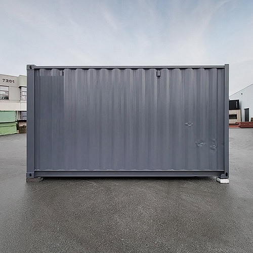 15′ “Cut Down” Used Container + Rollup - Container Systems Australia