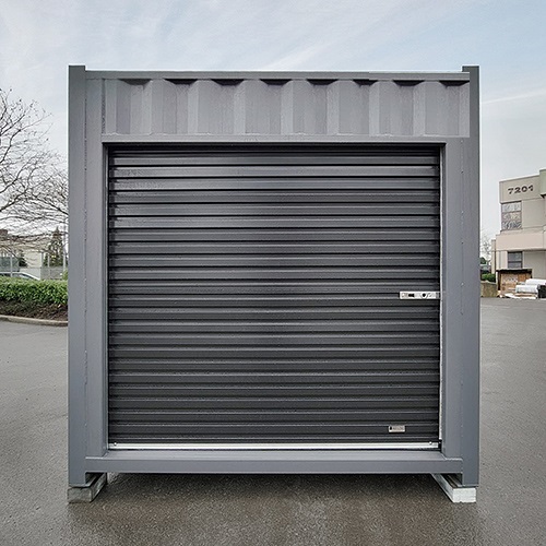 15′ “Cut Down” Used Container + Rollup - Container Systems Australia