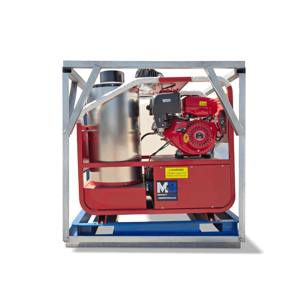 M&B | 4000 PSI Self Contained Hot Water Pressure Washer - Container Systems Australia