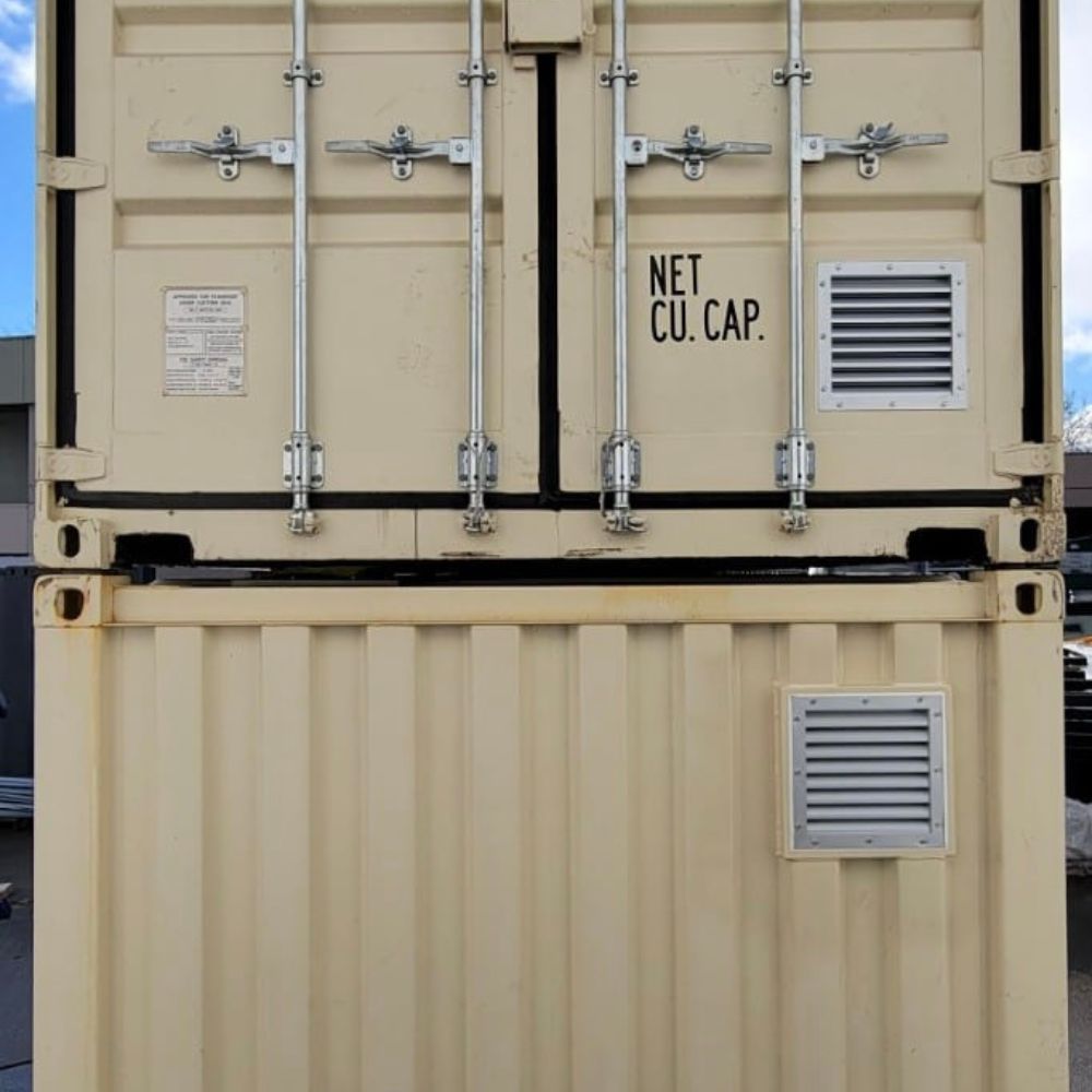 Ventilation Package (Installed) - Container Systems Australia