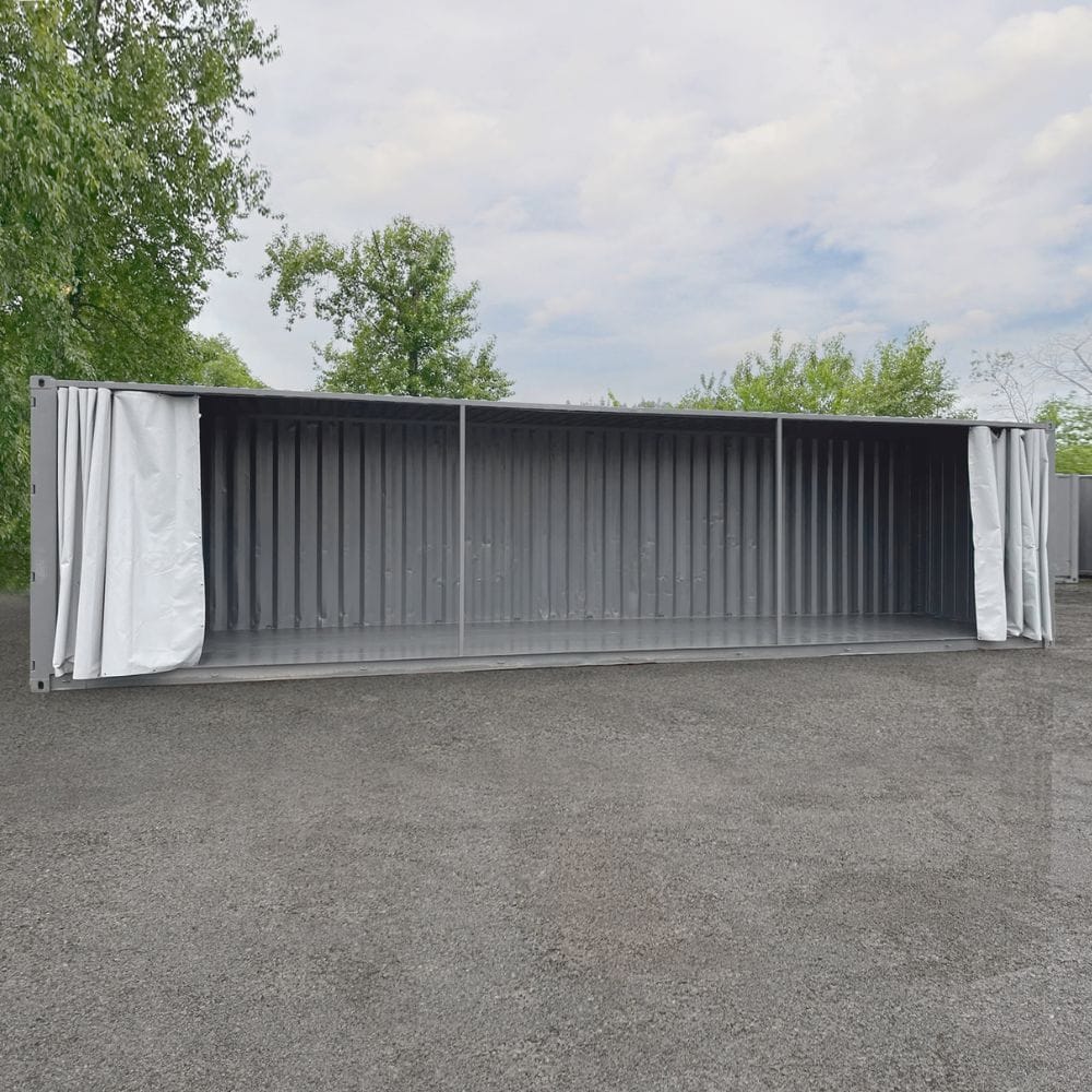 40’HC Open-Face w/Tarp System - Container Systems Australia