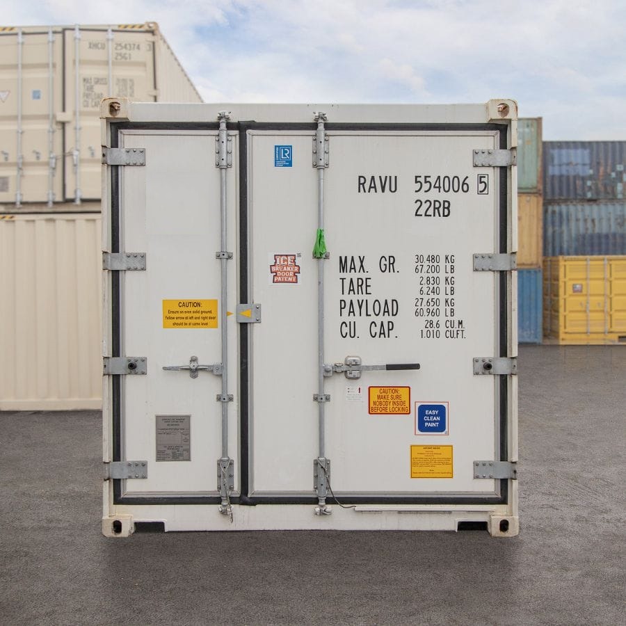 20’ New (1-trip) Refrigerated Container (Working Reefer) - Container Systems Australia