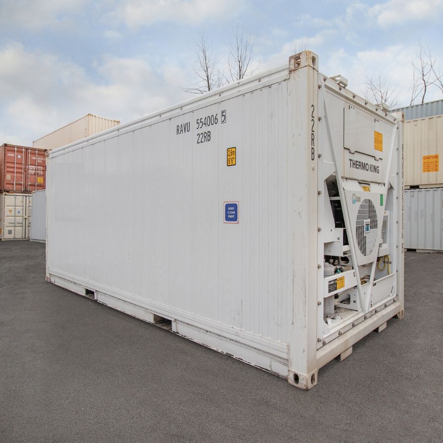20’ New (1-trip) Refrigerated Container (Working Reefer) - Container Systems Australia