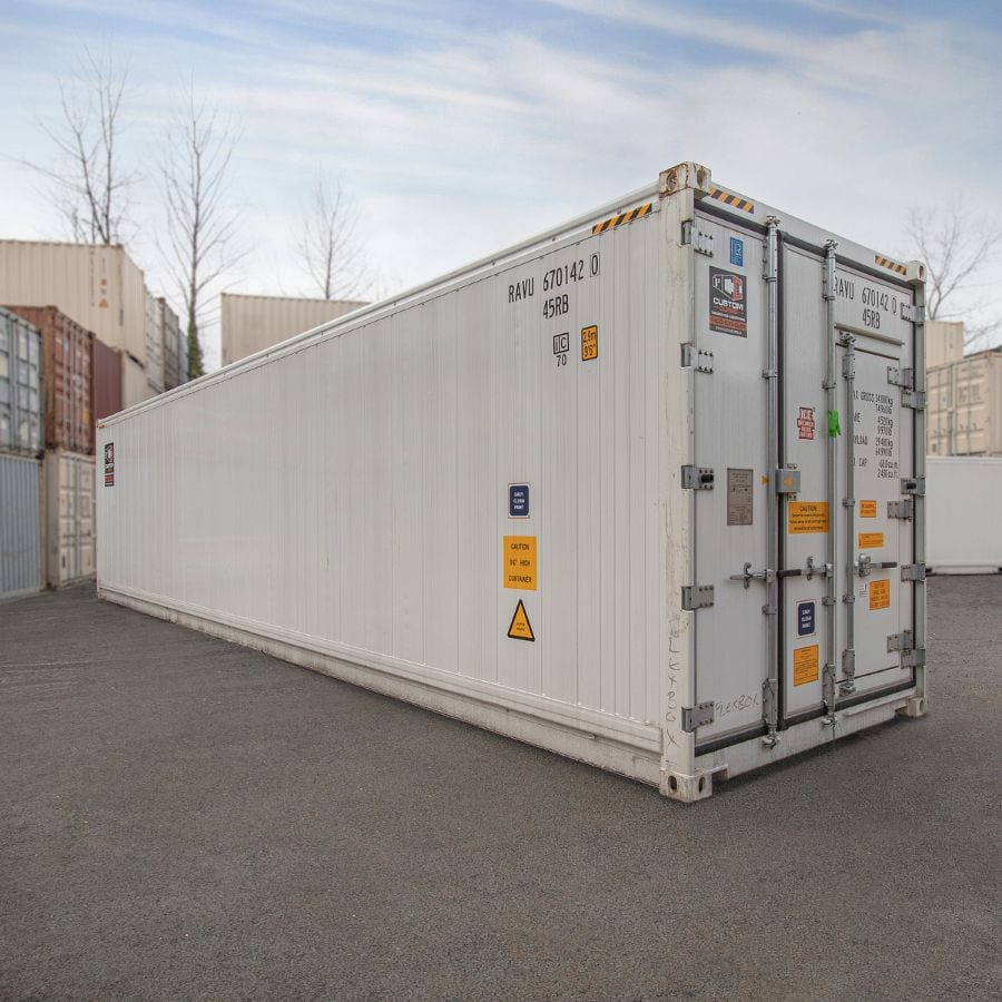 40’HC New (1-trip) Refrigerated Container (Working Reefer) - Container Systems Australia