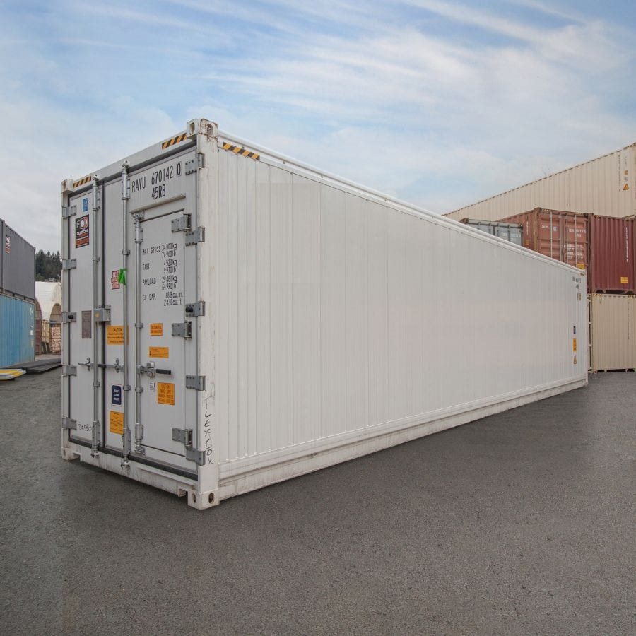 40’HC New (1-trip) Refrigerated Container (Working Reefer) - Container Systems Australia