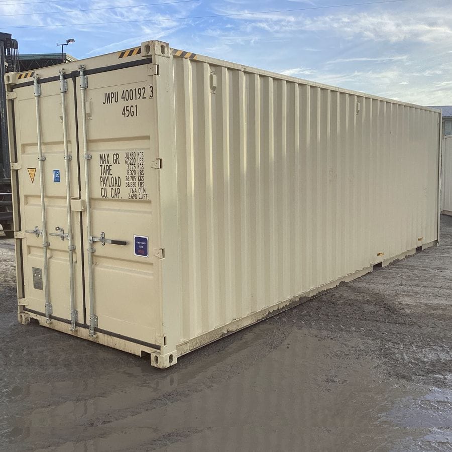 27’HC New Cut-Down Shipping Container - Container Systems Australia