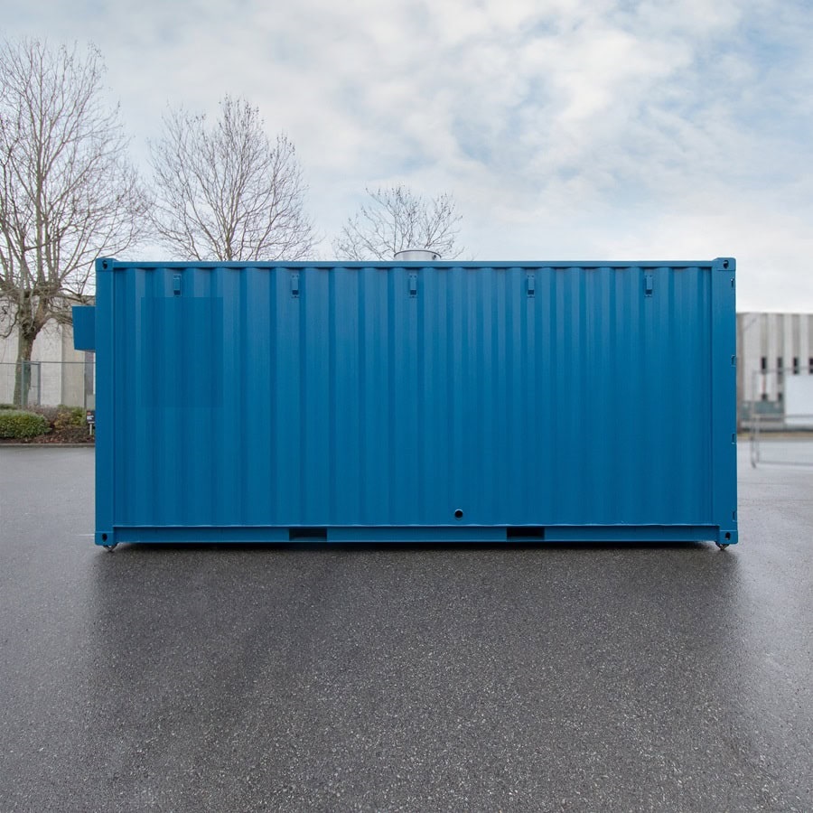 Shipyard Machinery Enclosure - Container Systems Australia