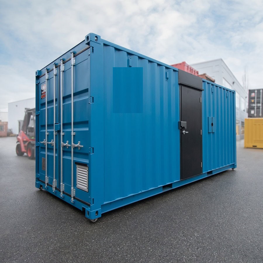 Shipyard Machinery Enclosure - Container Systems Australia