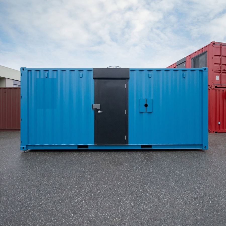 Shipyard Machinery Enclosure - Container Systems Australia
