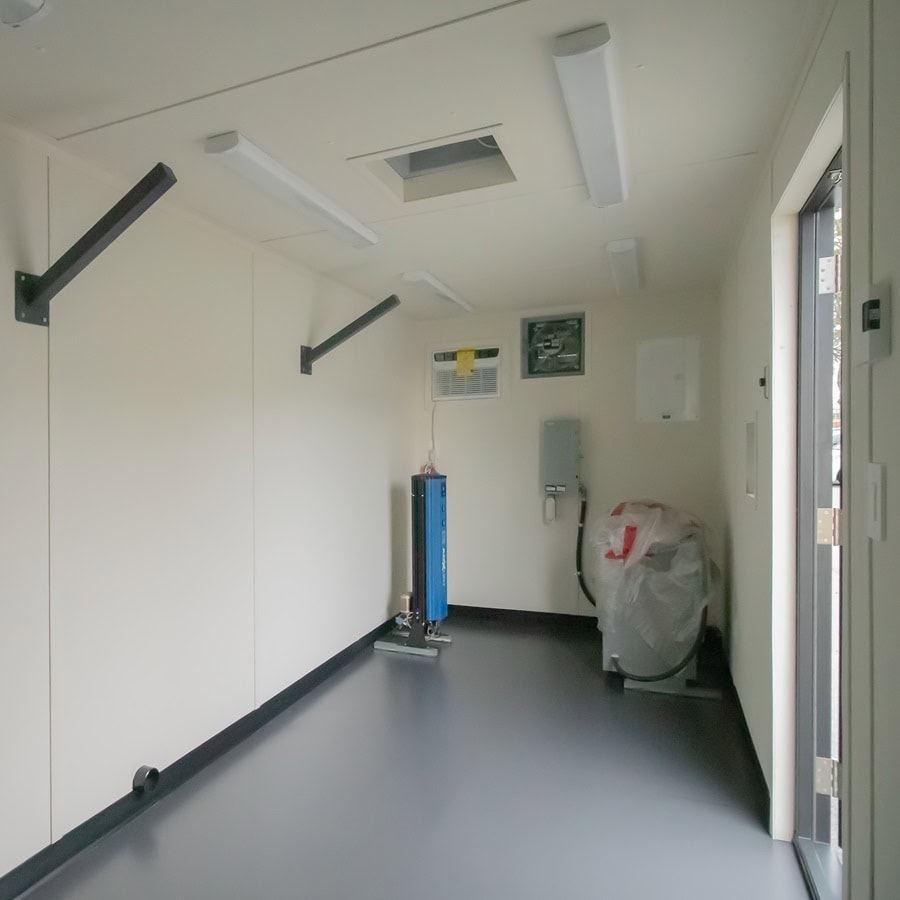 Shipyard Machinery Enclosure - Container Systems Australia