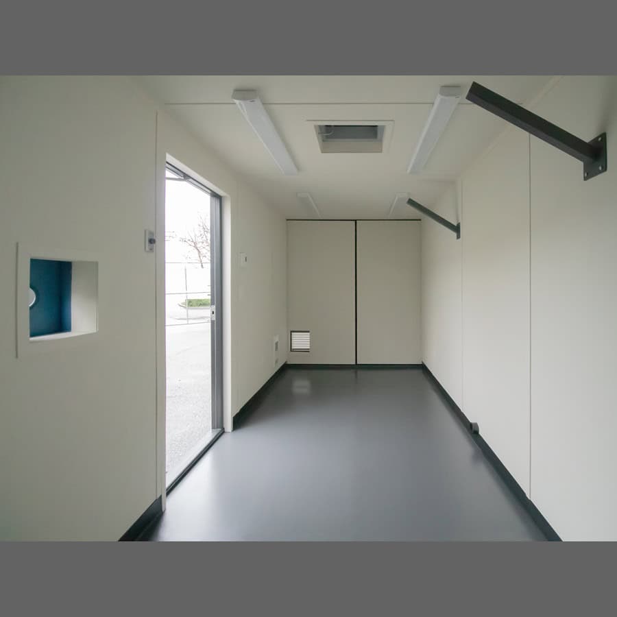 Shipyard Machinery Enclosure - Container Systems Australia