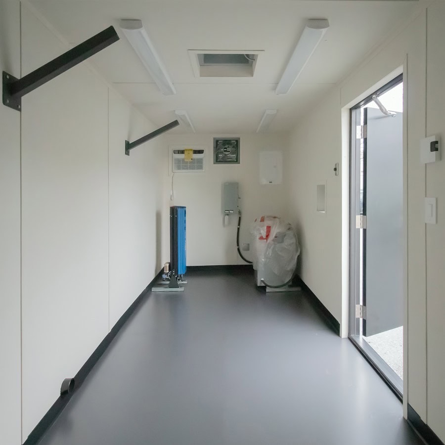 Shipyard Machinery Enclosure - Container Systems Australia