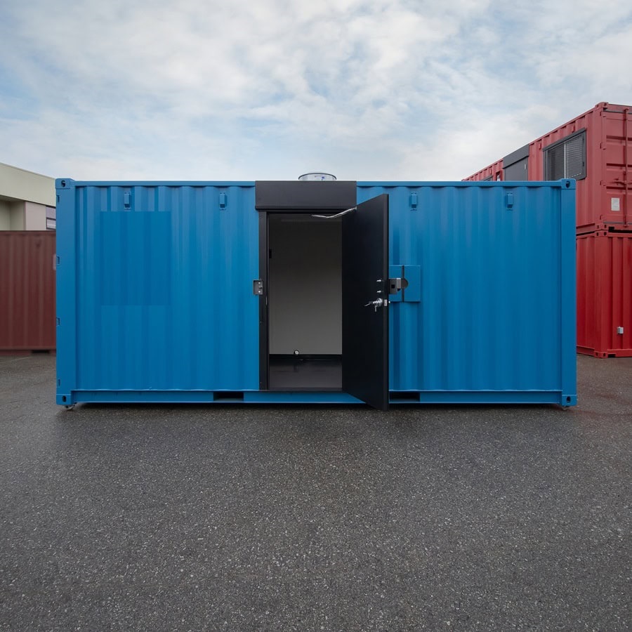 Shipyard Machinery Enclosure - Container Systems Australia