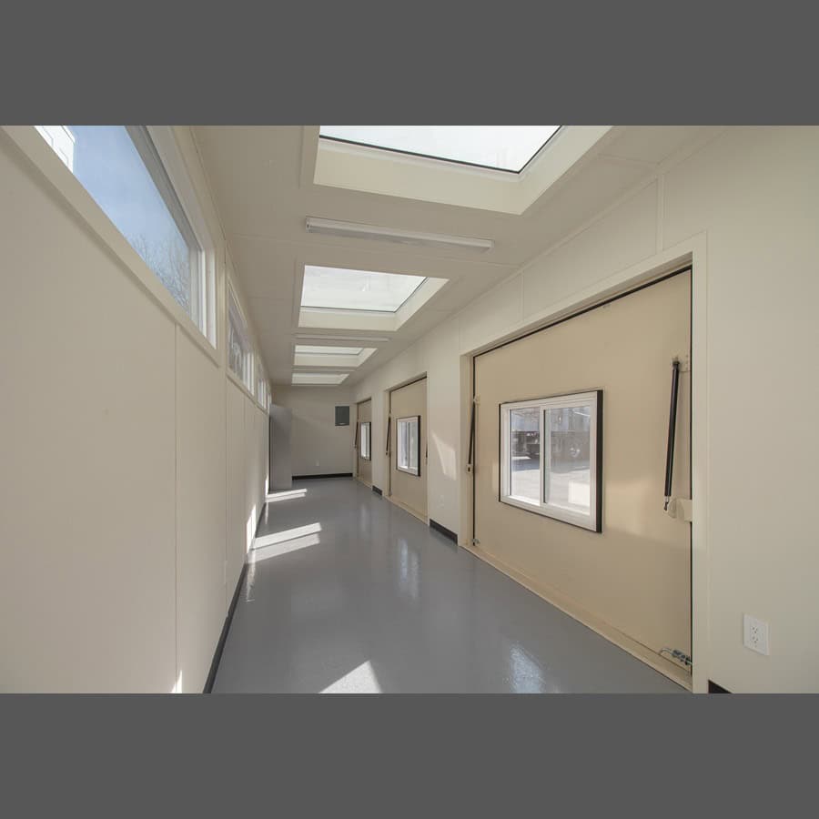 40’ Art Studio w/Flip up Doors - Container Systems Australia