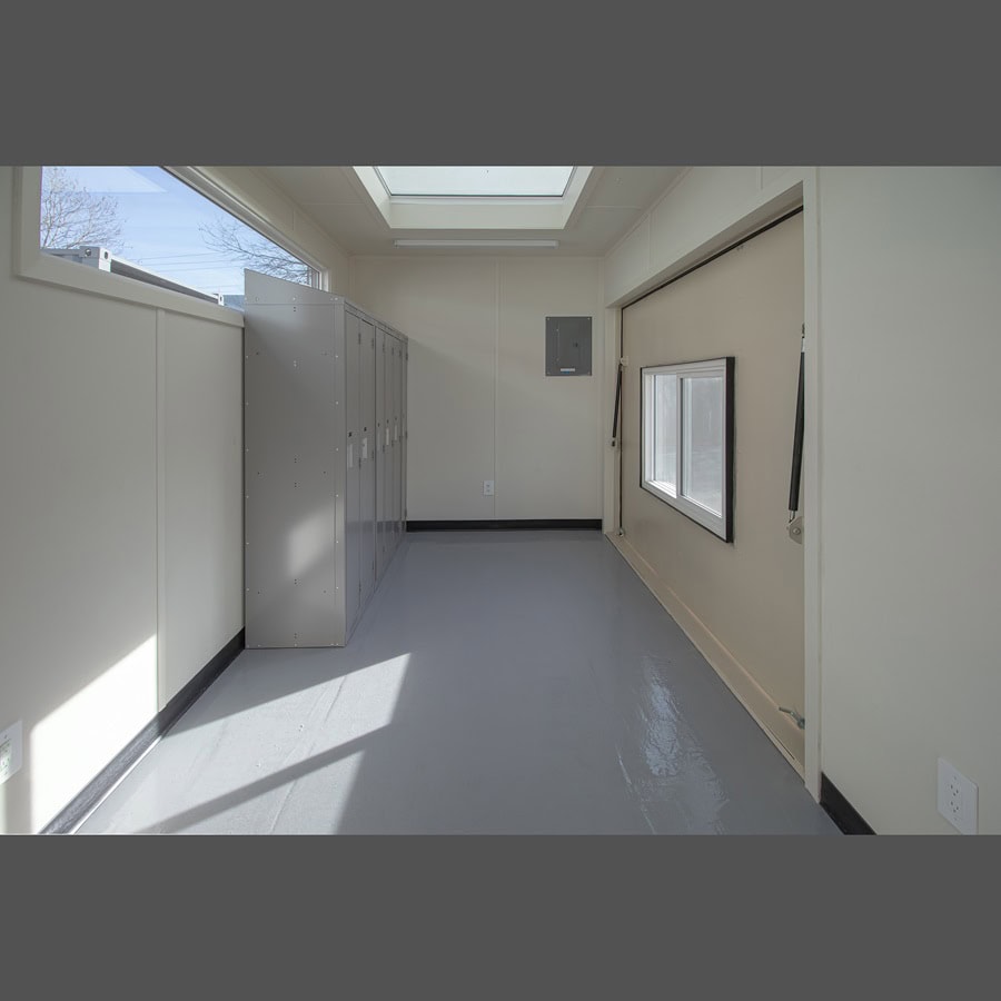 40’ Art Studio w/Flip up Doors - Container Systems Australia