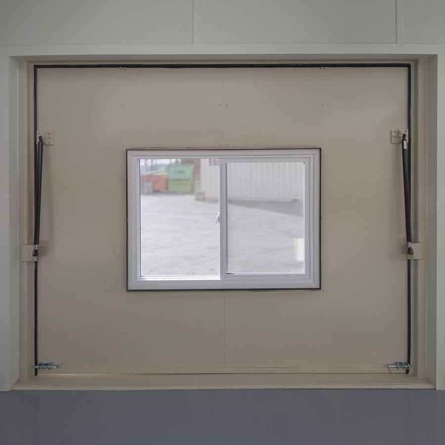 40’ Art Studio w/Flip up Doors - Container Systems Australia