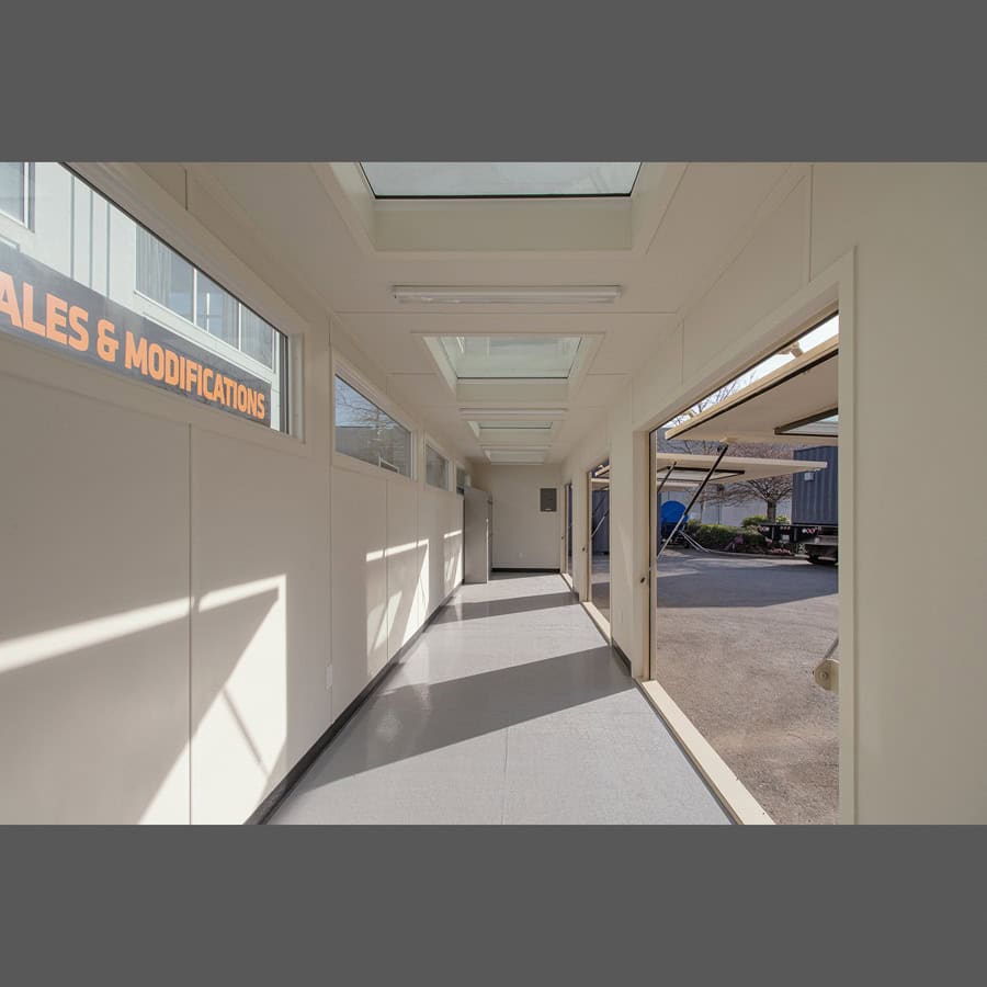 40’ Art Studio w/Flip up Doors - Container Systems Australia