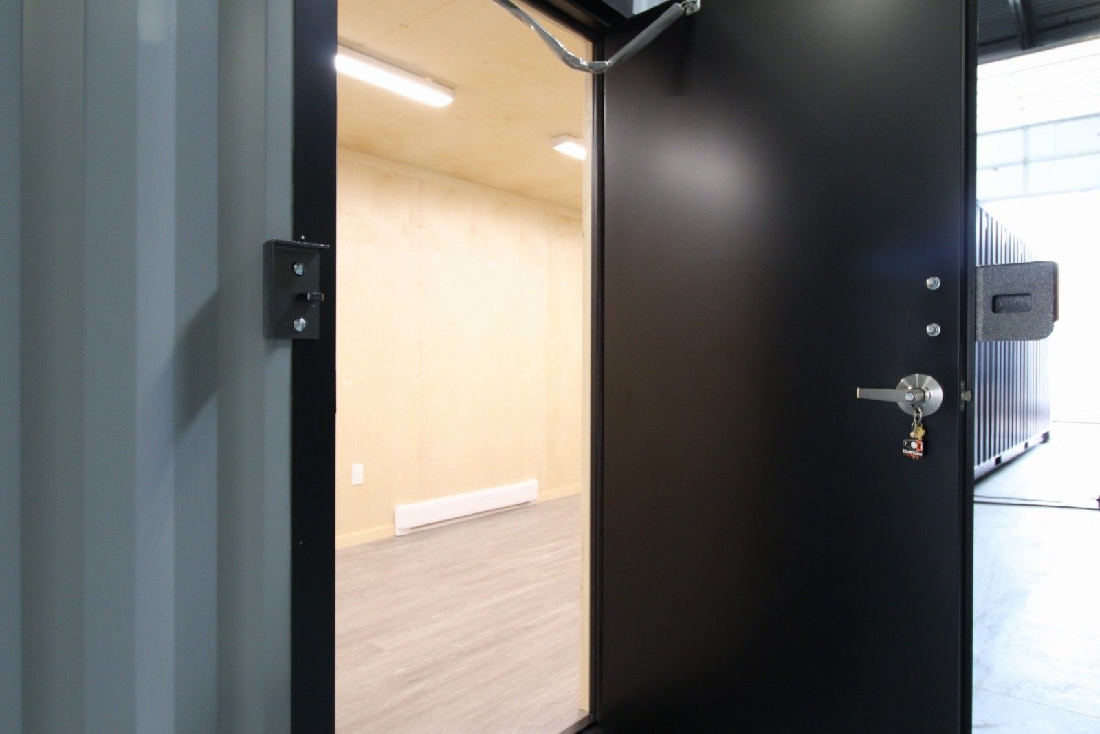 40’ Office CUBE – Wood Finished - Container Systems Australia