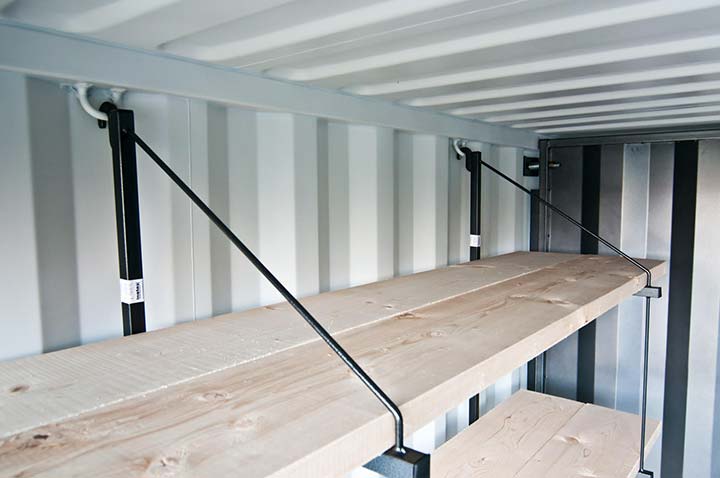 INSTA Shelving Brackets - Container Systems Australia