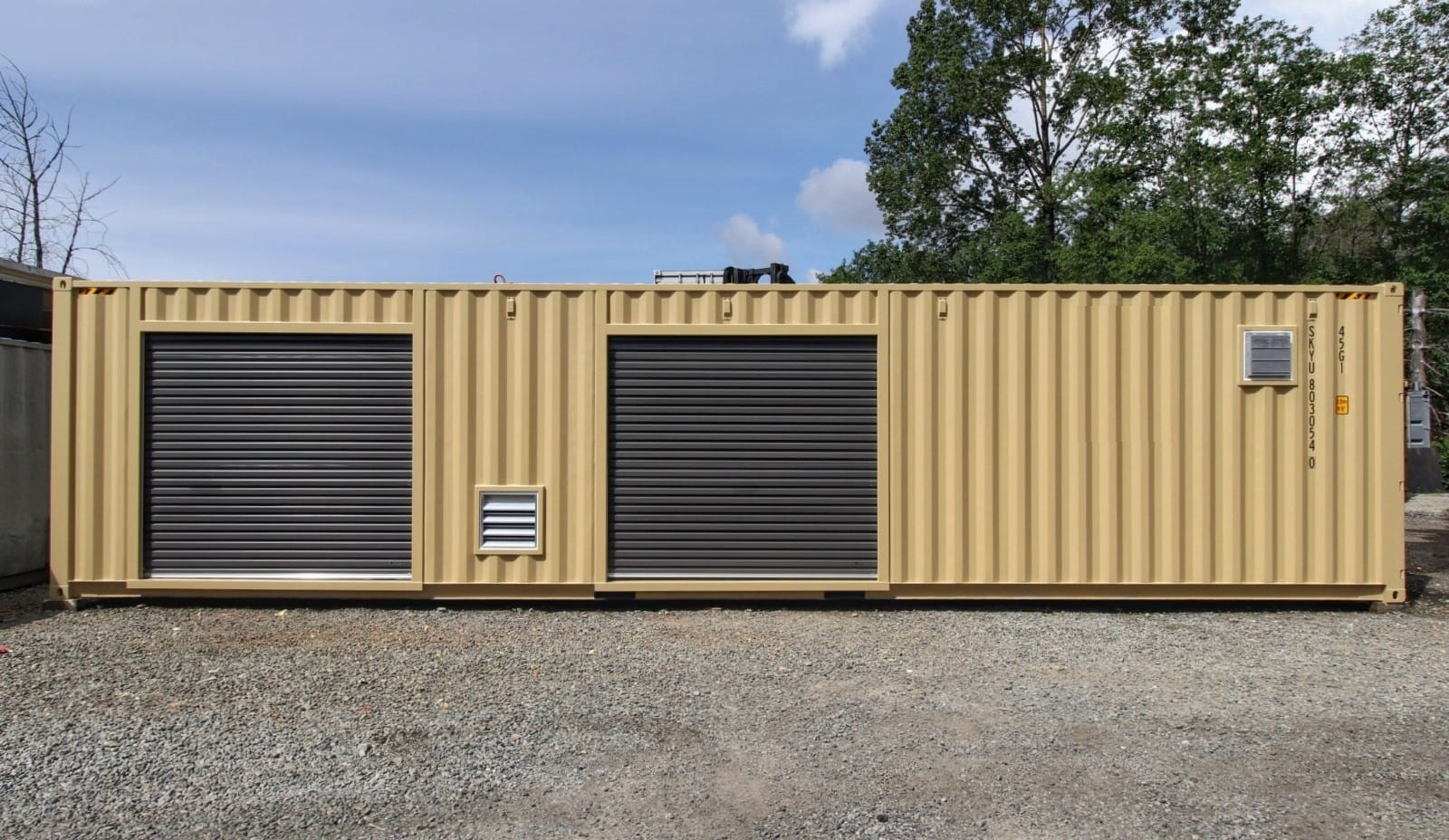 40′ Compressor Room - Container Systems Australia